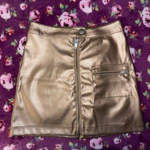 Urban Outfitters ~ Gold Metallic Skirt!